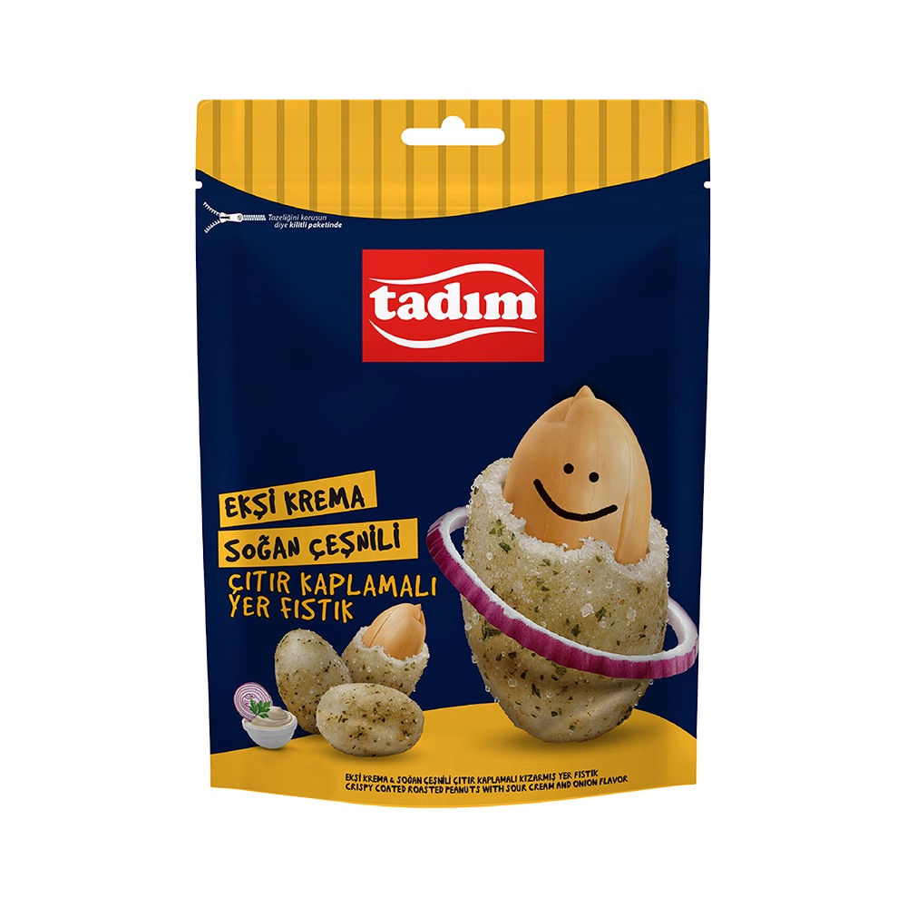 Tadım Fıstıxx Ekşi Krema Soğan Çeşnili (60 g)