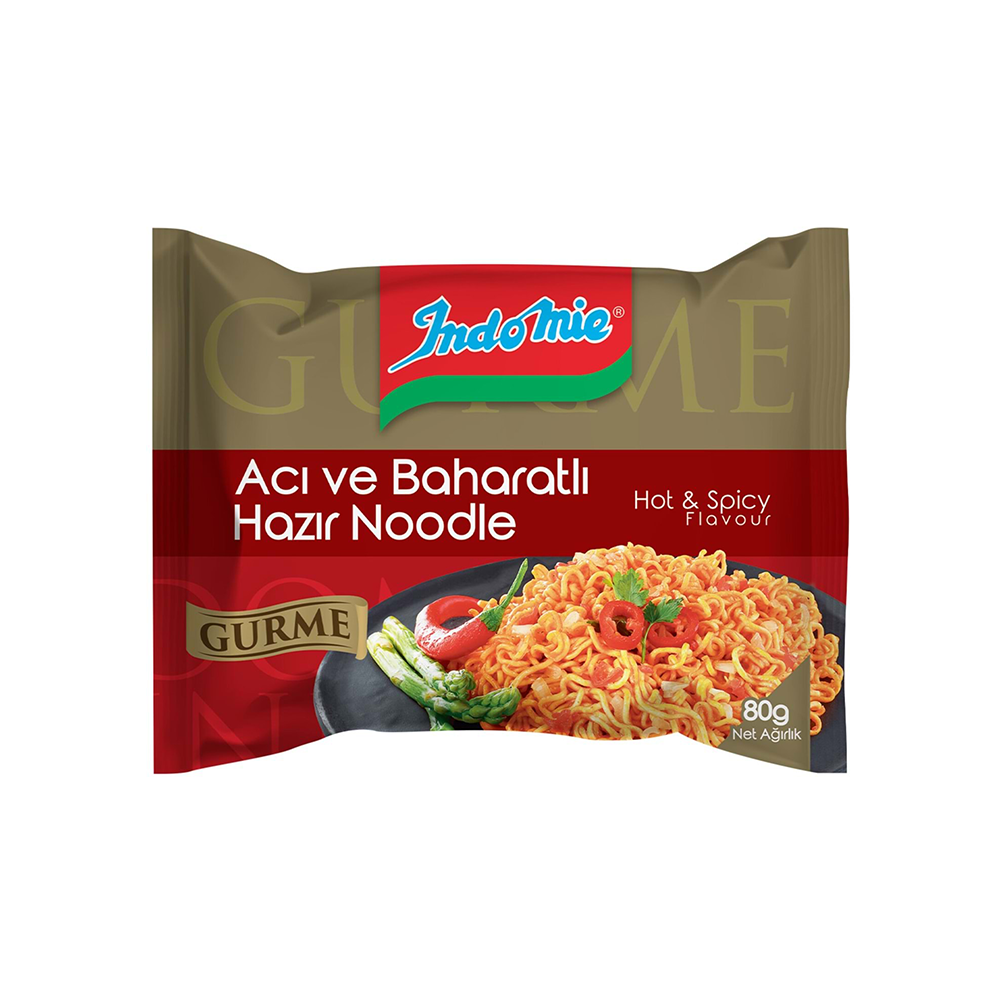 Indomie Acı Baharat Gurme Noodle (80 g)