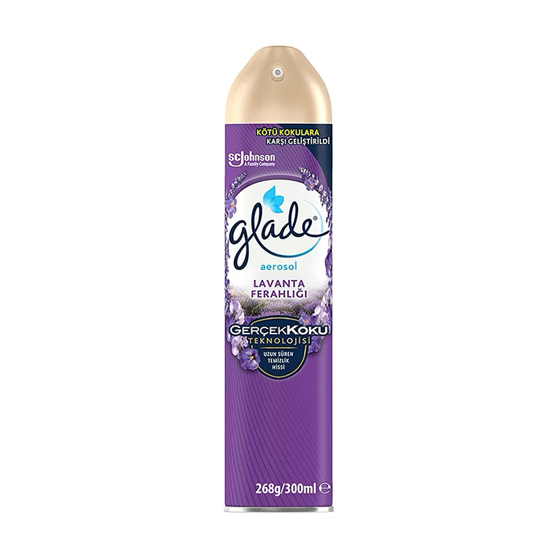 Glade Aerosol Lavanta Ferahlığı Oda Spreyi (300 ml)