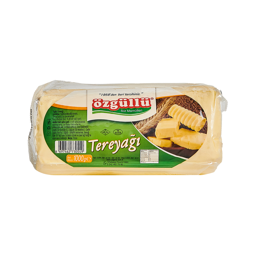 Özgüllü Tereyağı (1 kg) ❌❌❌
