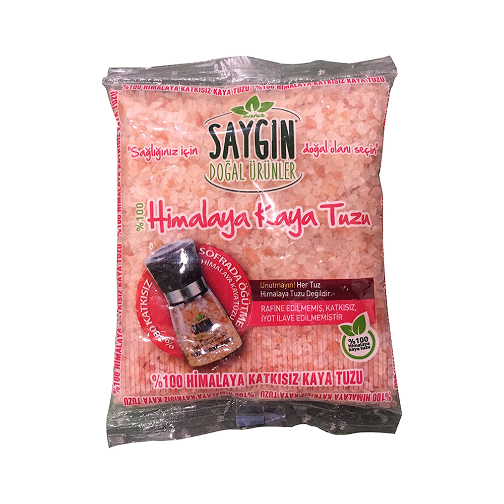 Saygın Himalaya Kaya Tuzu (500 g)