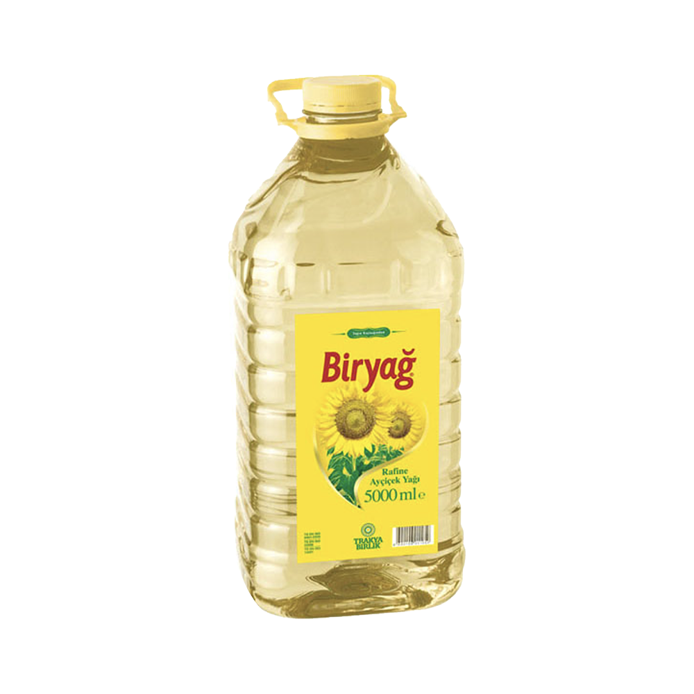 Biryağ Ayçiçek Yağı Pet Şişe (5 L)