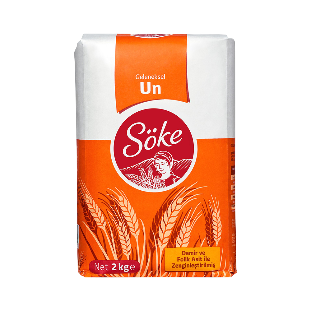 Söke Geleneksel Buğday Unu (2 kg)