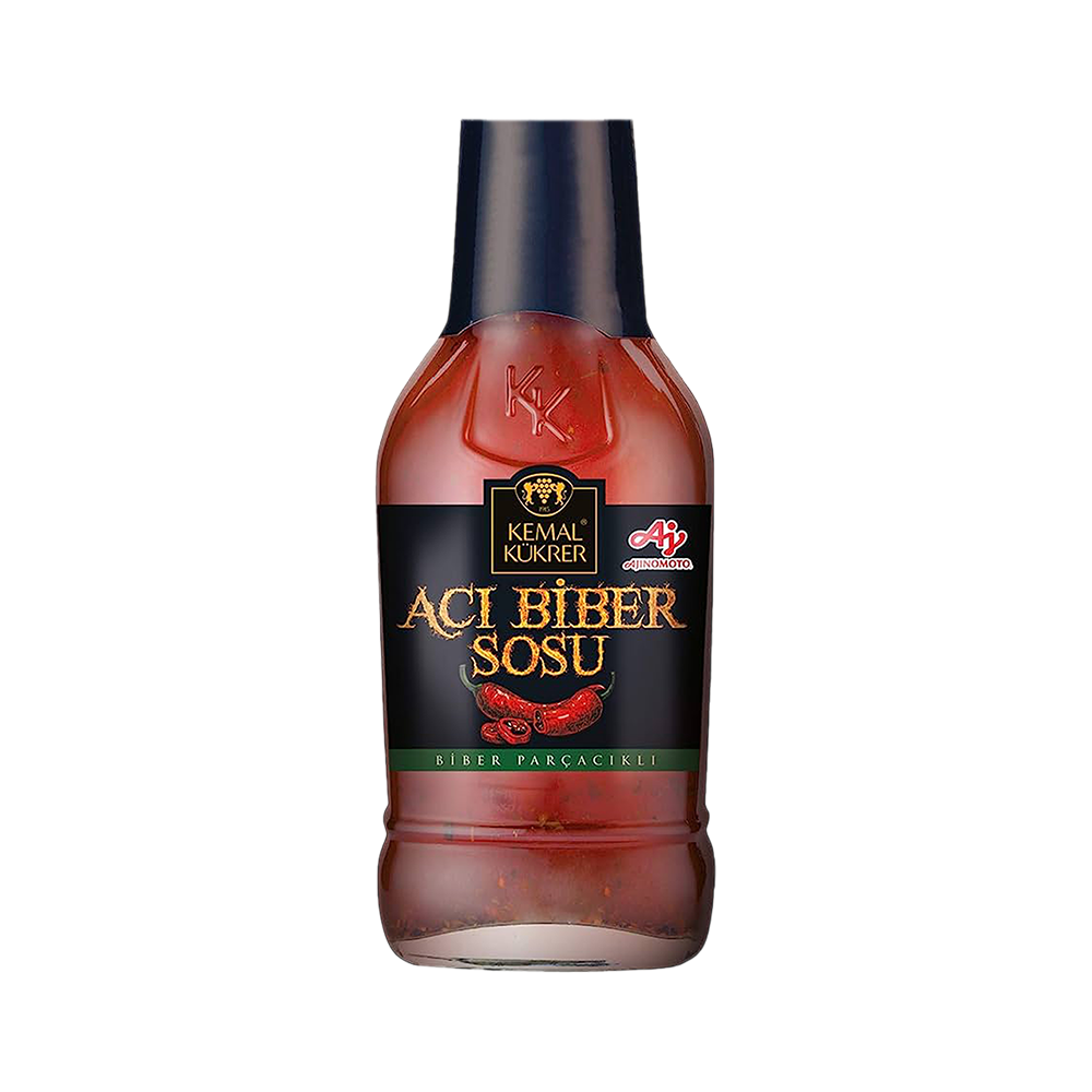 Kemal Kükrer Biber Parçaçıklı Acı Biber Sosu (330 ml)