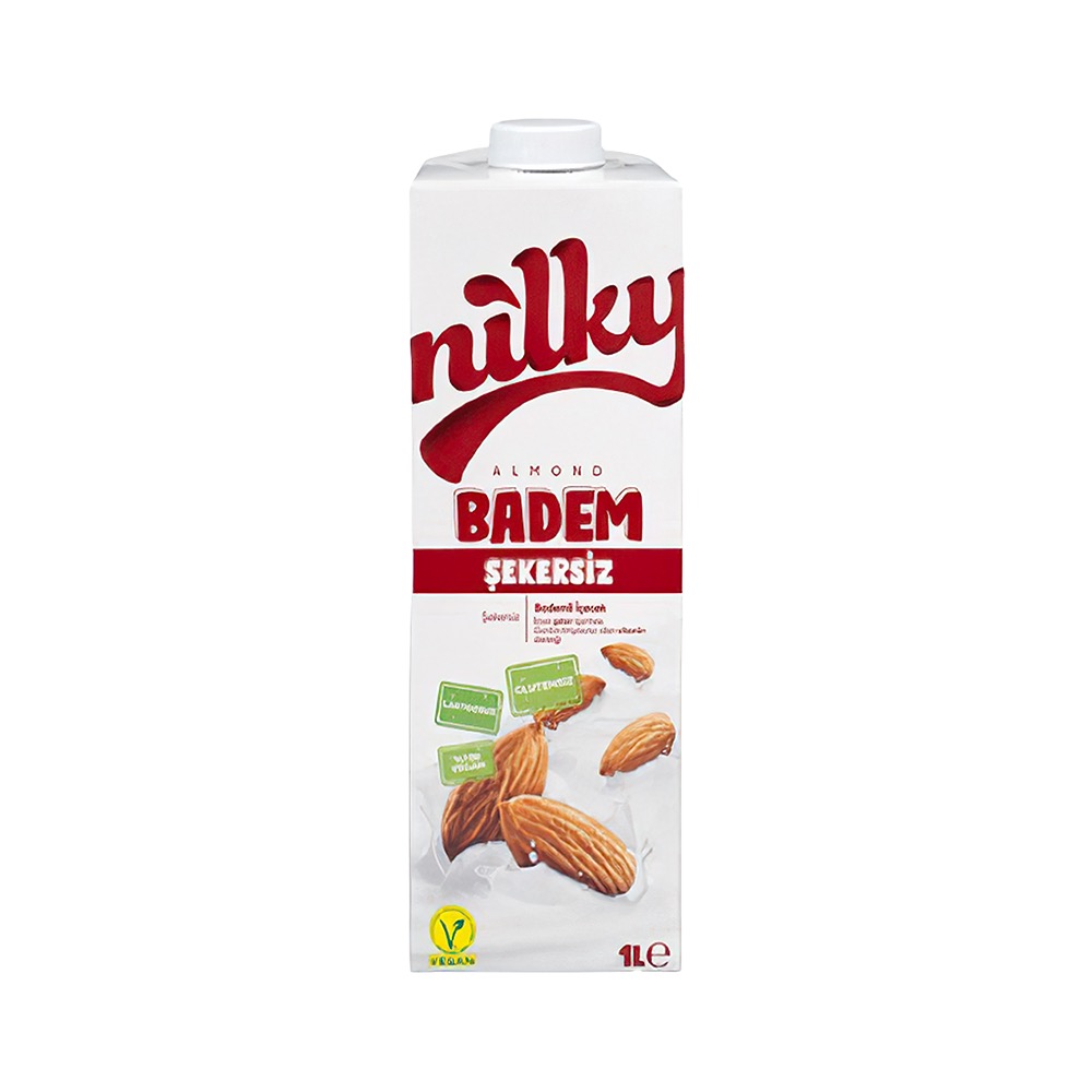 Nilky Şekersiz Badem Sütü (1 L)