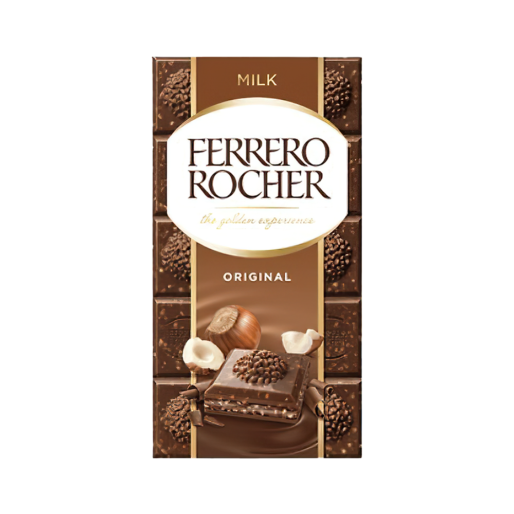Ferrero Rocher Original Milk Çikolata Bar (90 g)