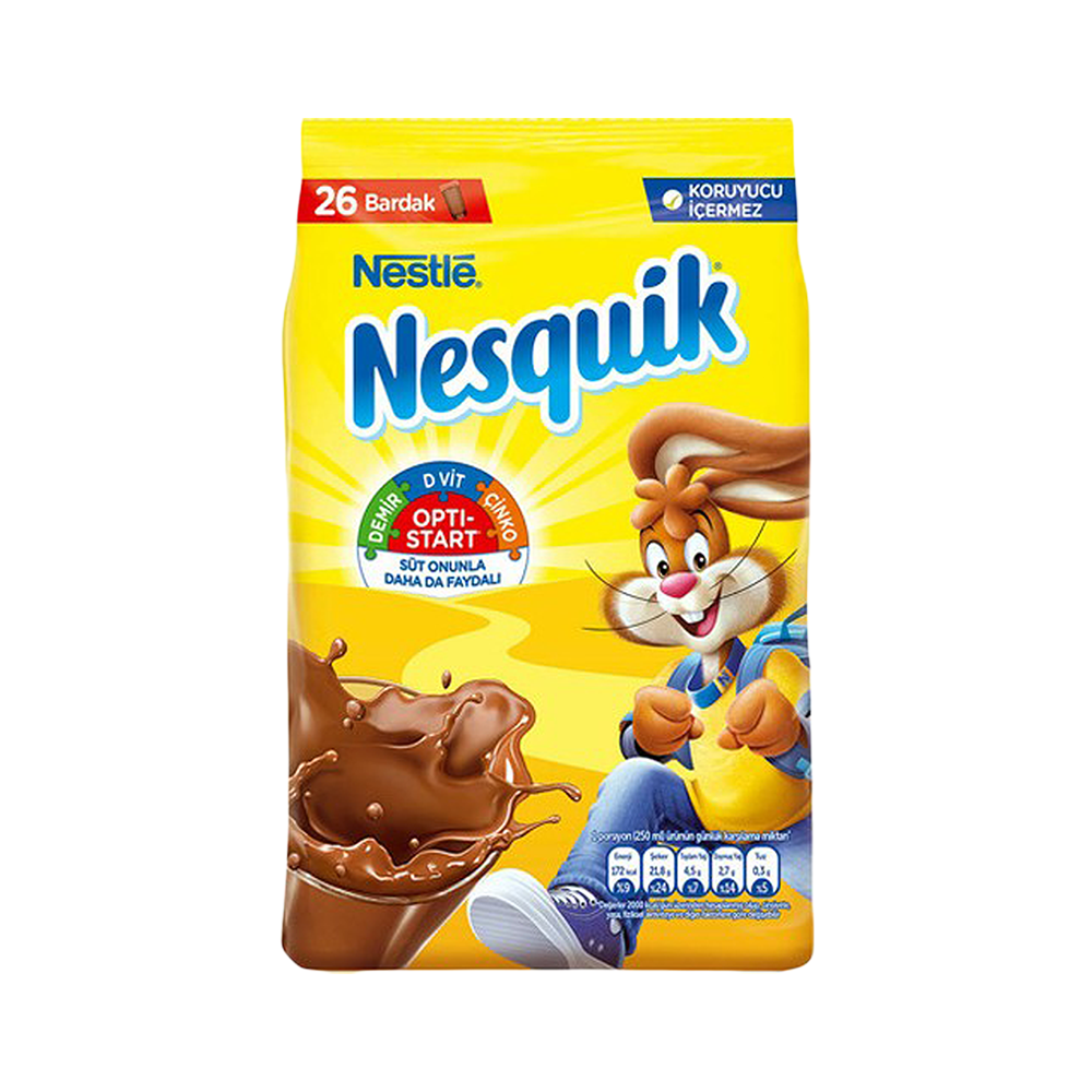 Nestlé Nesquik Plus Eko Kakao Tozu (375 g)