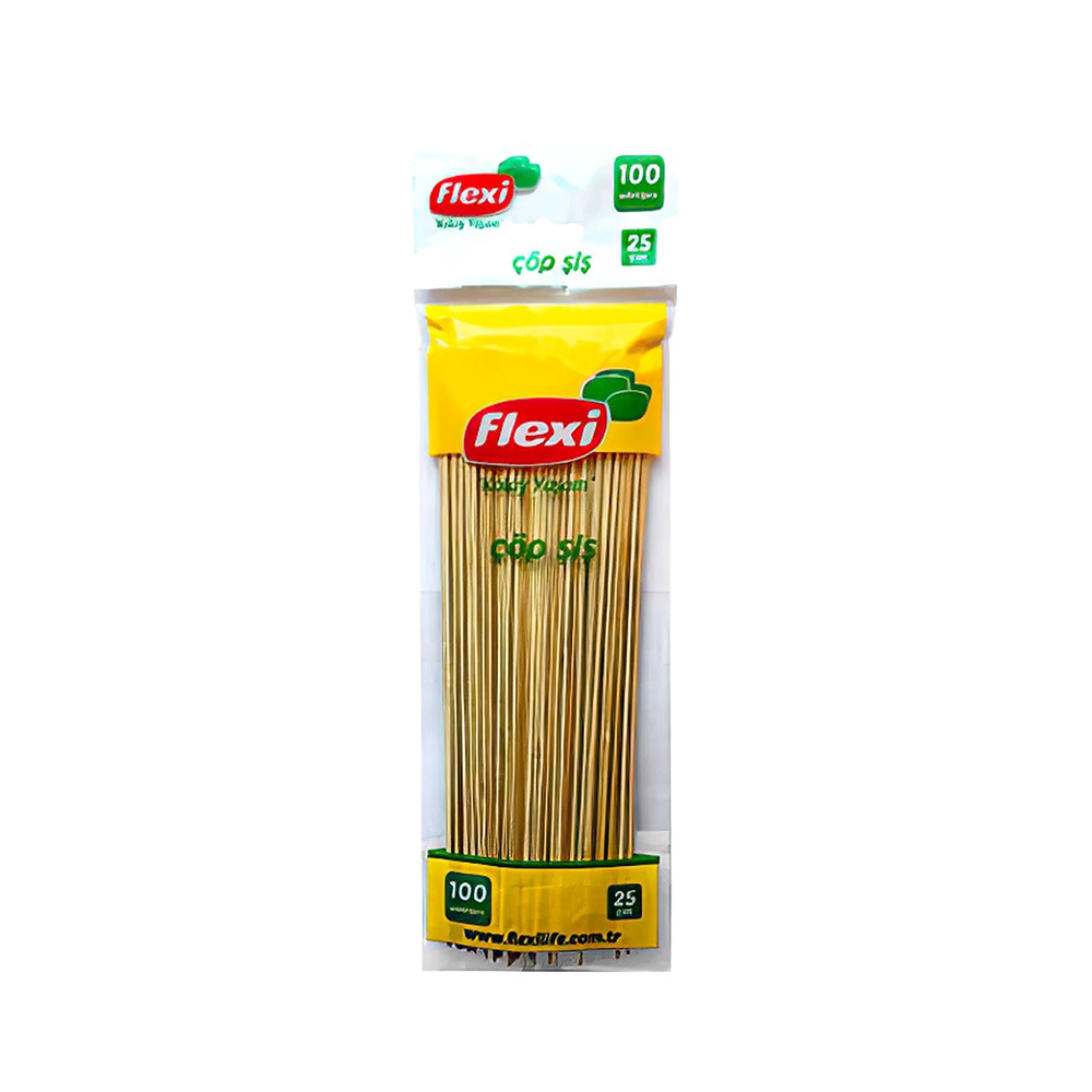 Flexi Çöp Şiş (100'lü)