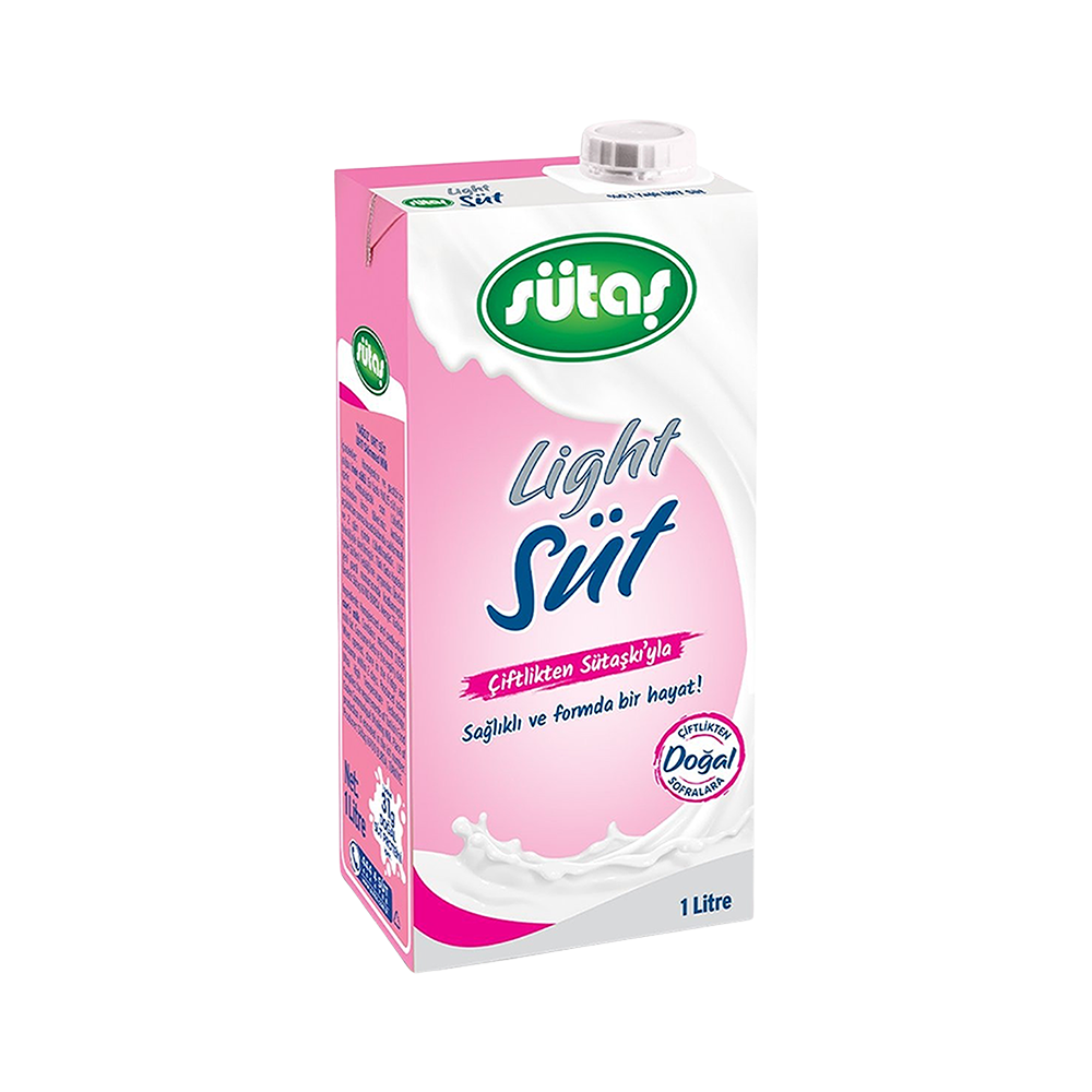Sütaş Light Süt (1 L)