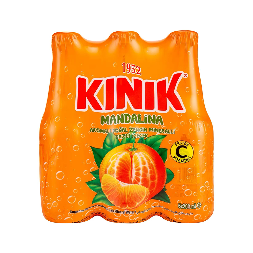 Kınık Maden Suyu Mandalina (6 x 200 ml)