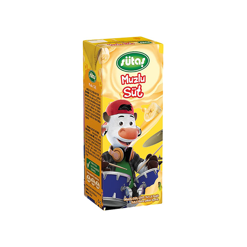 Sütaş Süt Muzlu (180 ml)