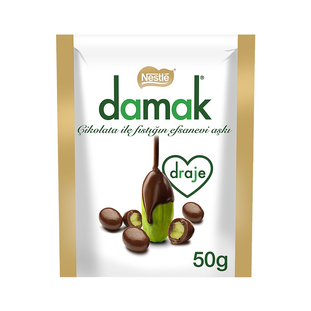 Nestlé Damak Antep Fıstıklı Draje (50 g)