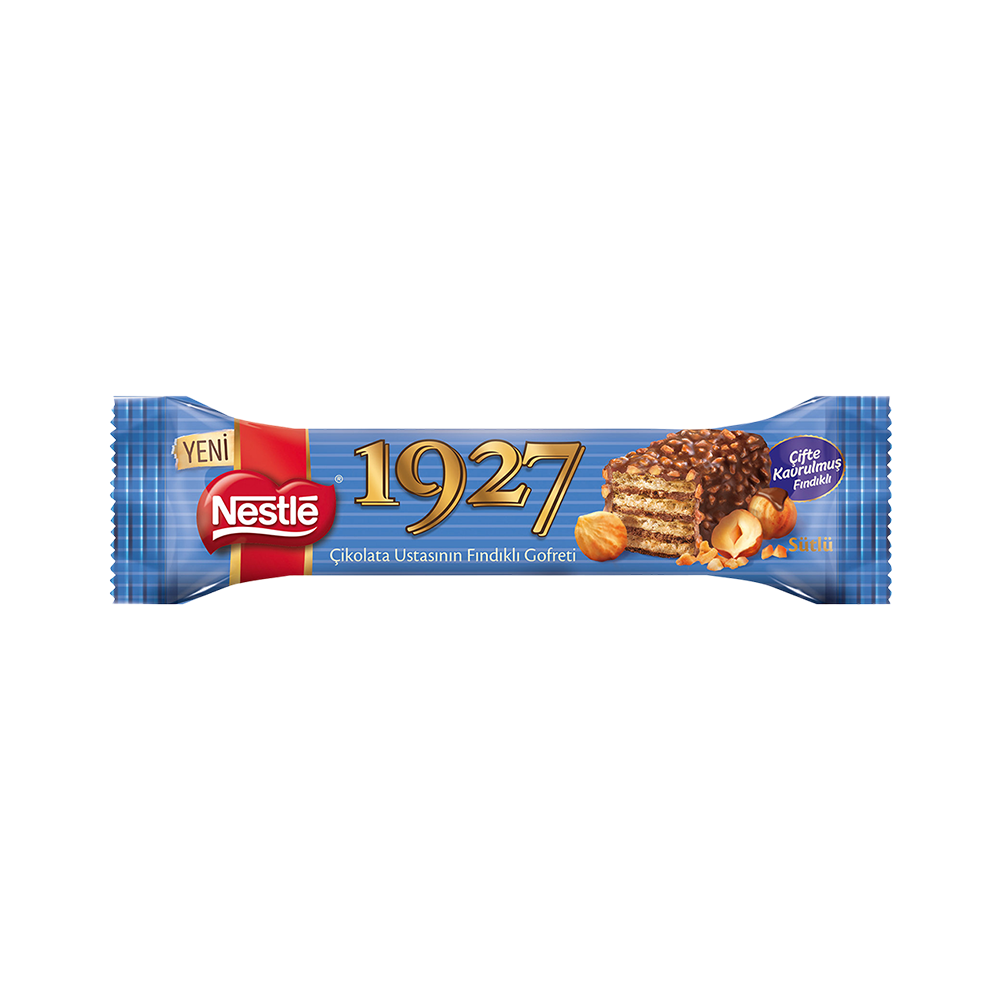 Nestlé 1927 Çifte Kavrulmuş Fındıklı Gofret (31 g)