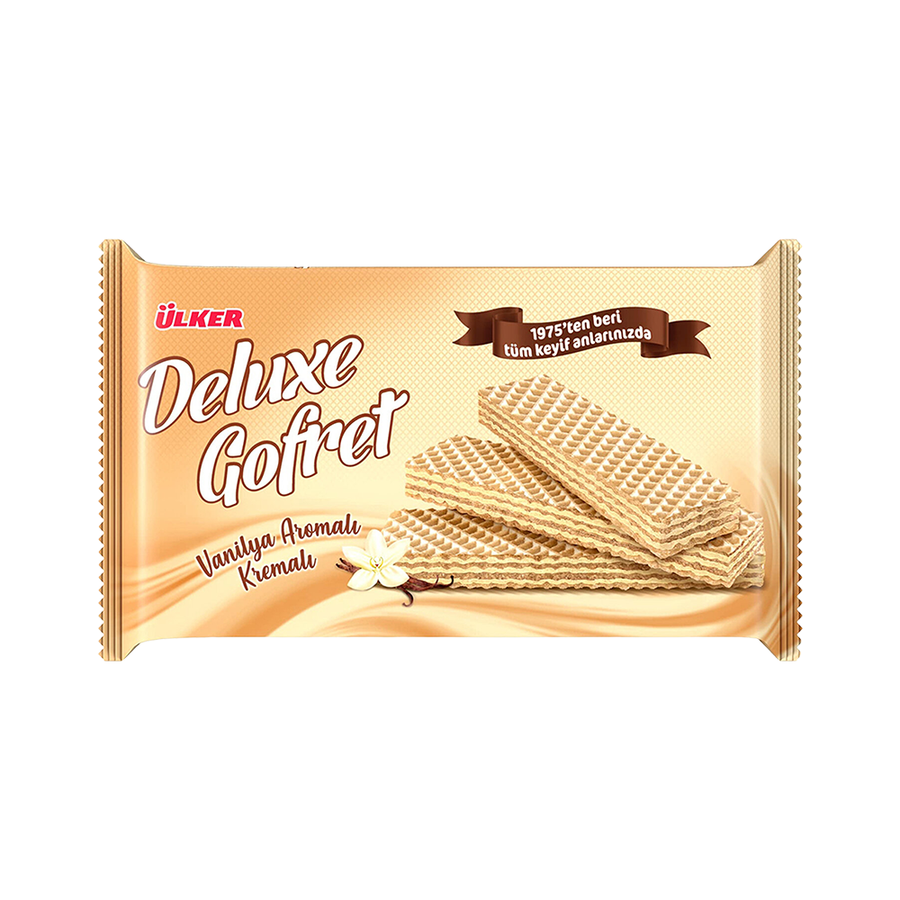 Ülker Deluxe Vanilyalı Gofret (220 g)