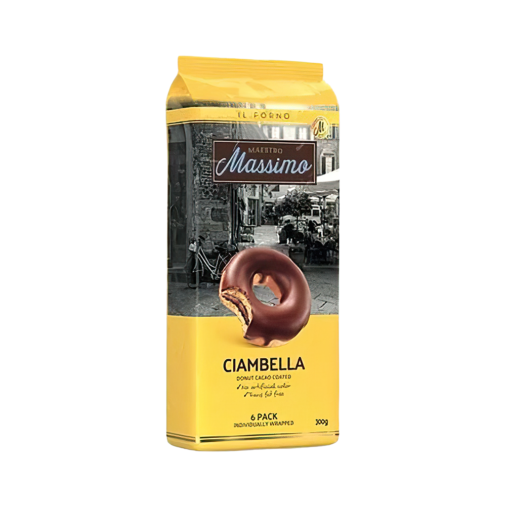 Maestro Massimo Plum Kakaolu Donut Cake (6 x 50 g)