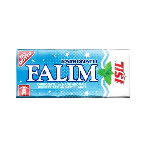 Falım Işıl Karbonatlı ve Nane Aromalı Sakız (5'li)