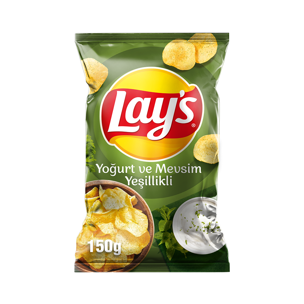 Lay's Yoğurt ve Mevsim Yeşillikli (150 g)