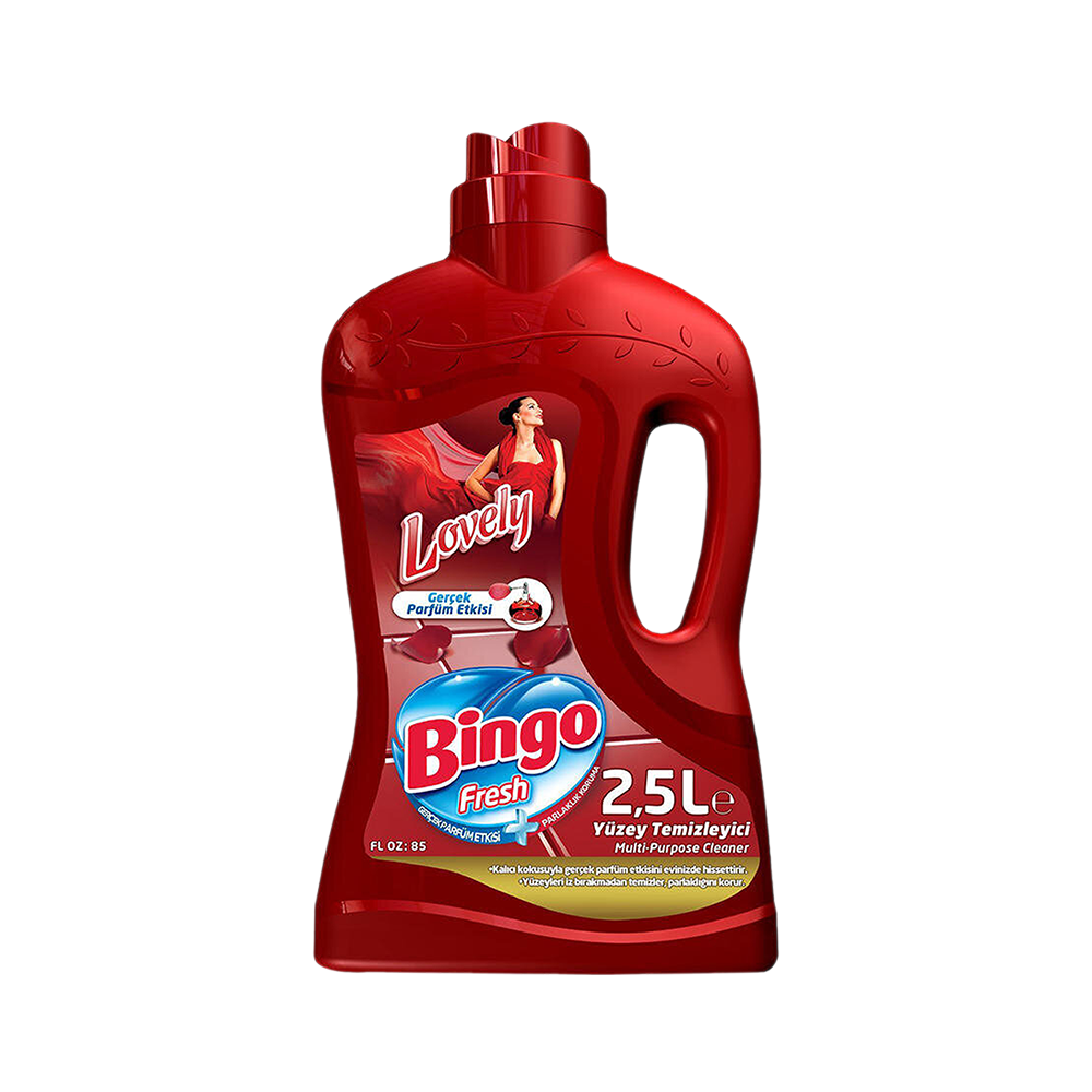 Bingo Fresh Yüzey Temizleyici Lovely (2,5 L)