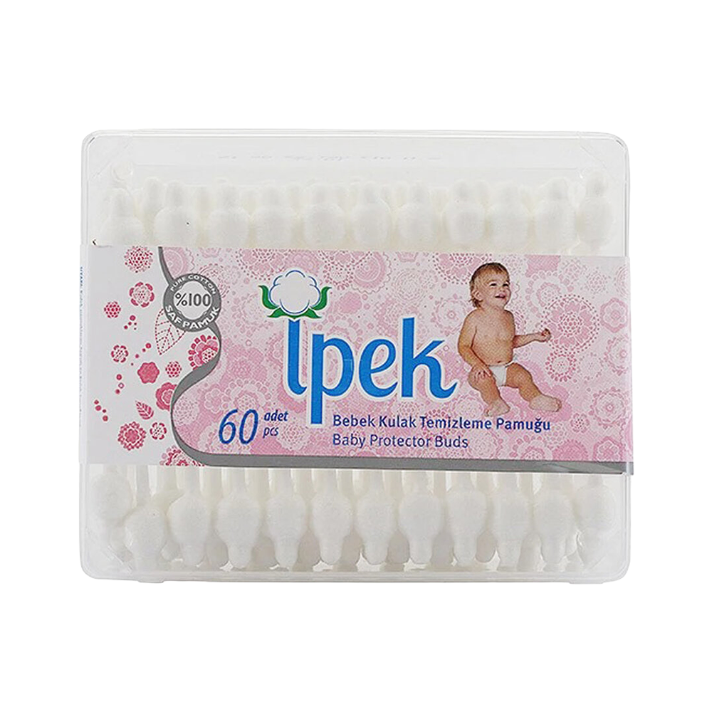 İpek Bebe Kulak Temizleme Pamuğu (60 Adet)
