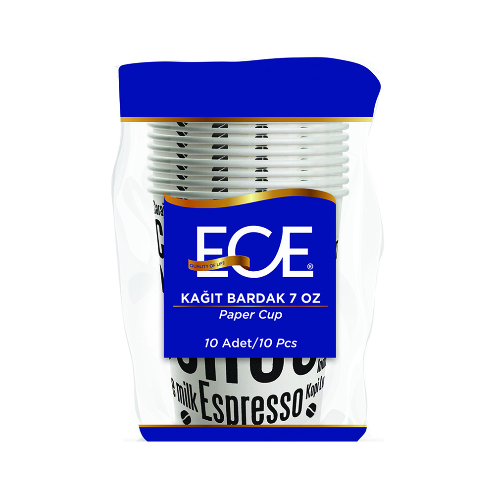Ece Karton Bardak (10'lu)