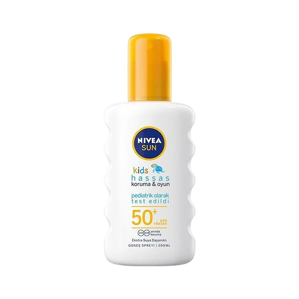 Nivea Sun Kids Hassas Güneş Spreyi GKF 50+ (200 ml)