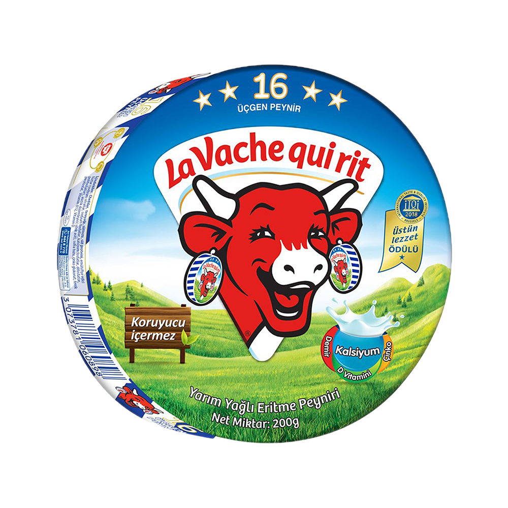 La Vache Qui Rit Üçgen Peynir (16'lı - 200 g)