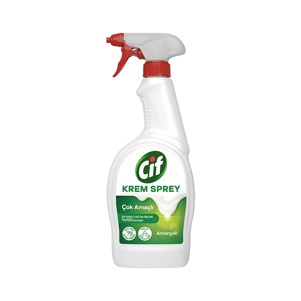 Cif Amonyaklı Krem Sprey (750 ml)