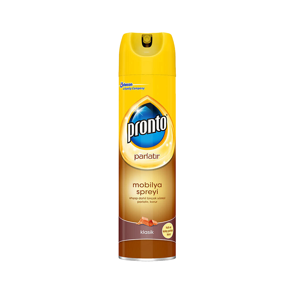 Pronto Ahşap Cilası Sprey Klasik (300 ml)