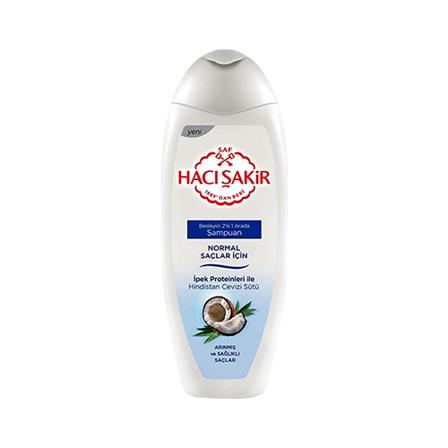 Hacı Şakir Hindistan Cevizi Özlü 2'si 1 Arada Şampuan (500 ml)