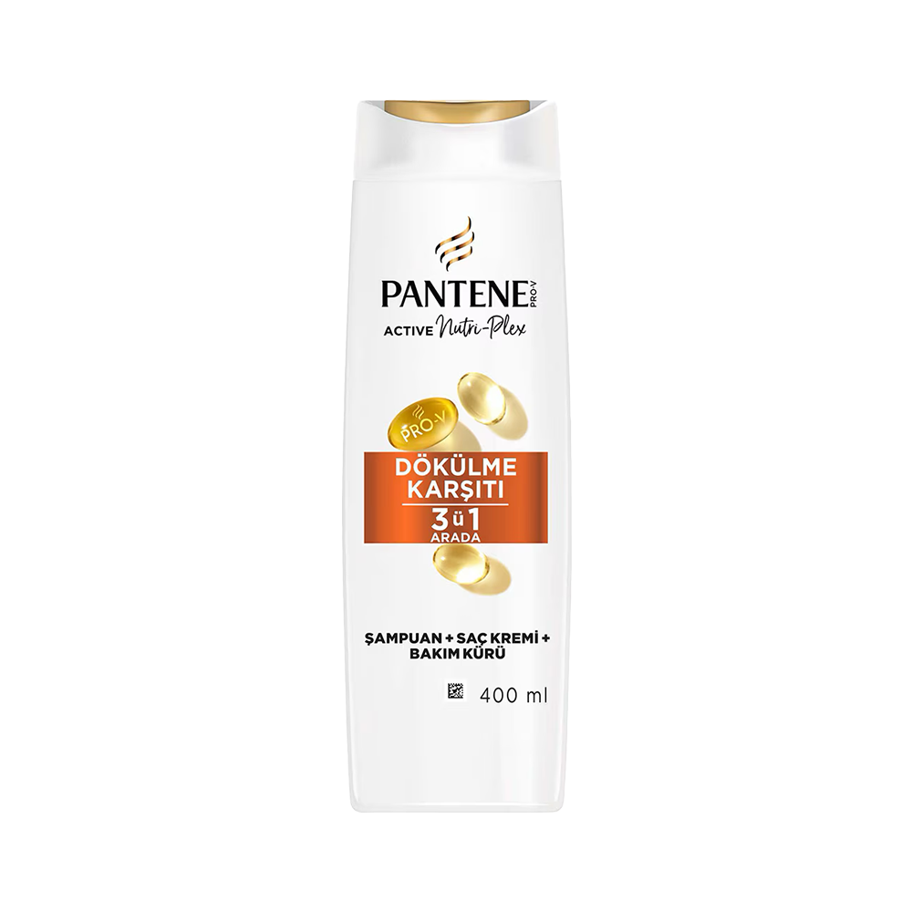 Pantene Saç Dökülmelerine Karşı 3'ü 1 Arada Şampuan (400 ml)