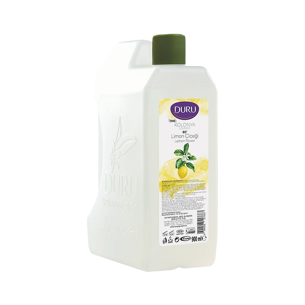 Duru Kolonya Limon Çiçeği Bidon (900 ml)