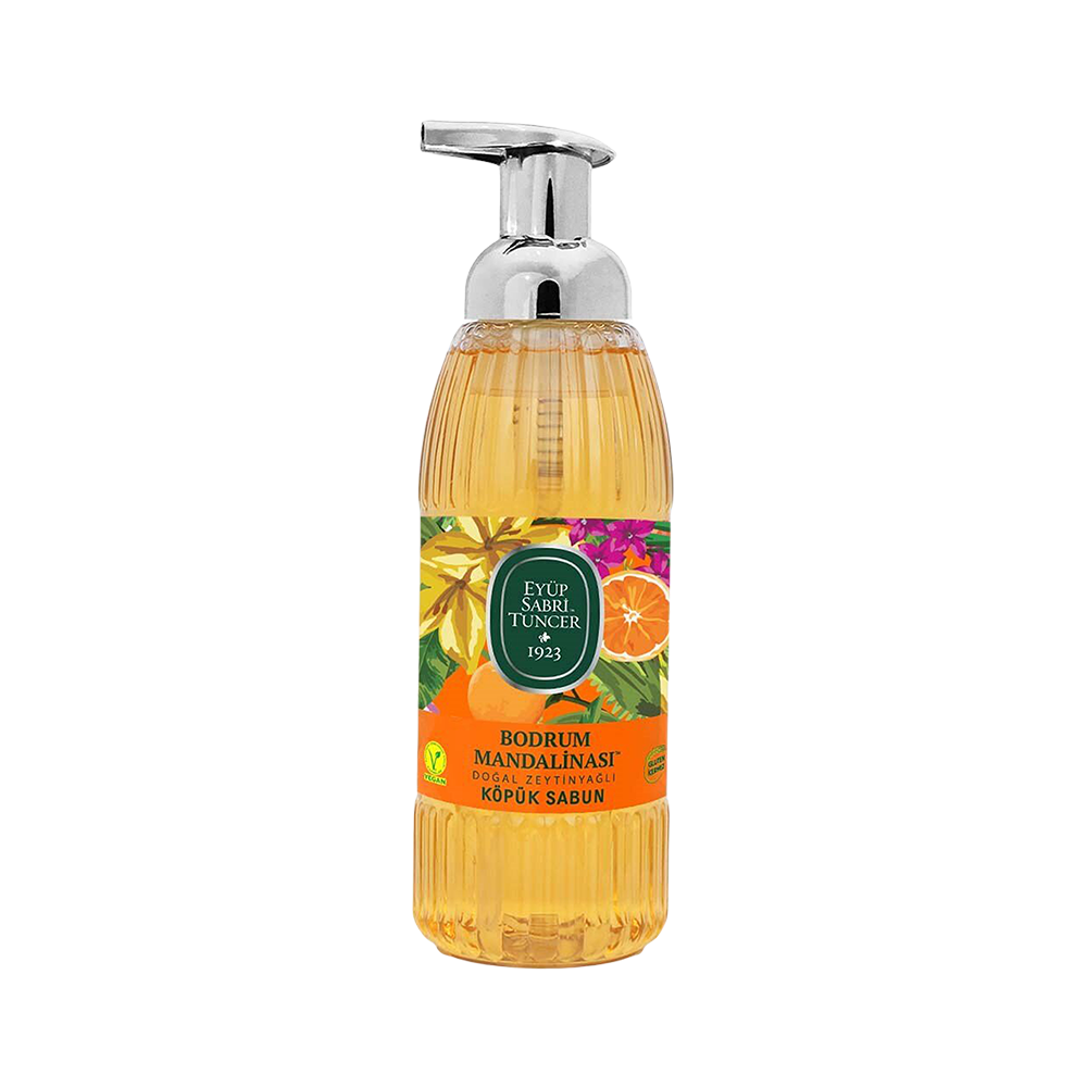 Eyüp Sabri Tuncer Bodrum Mandalinası Doğal Zeytinyağlı Köpük Sabun (500 ml)