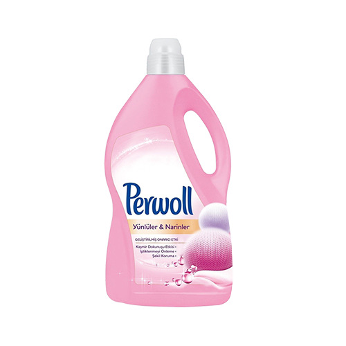 Perwoll Yünlüler ve İpekliler İçin Hassas Sıvı Çamaşır Deterjanı (4 L)