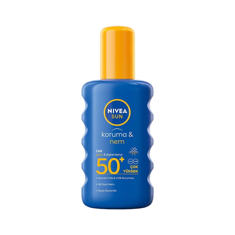 Nivea Sun Koruma & Nem Nemlendirici Güneş Spreyi 50+ Faktör (200 ml)