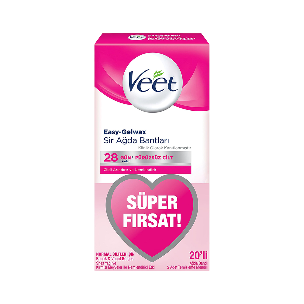 Veet Ağda Bandı Normal (20'li)