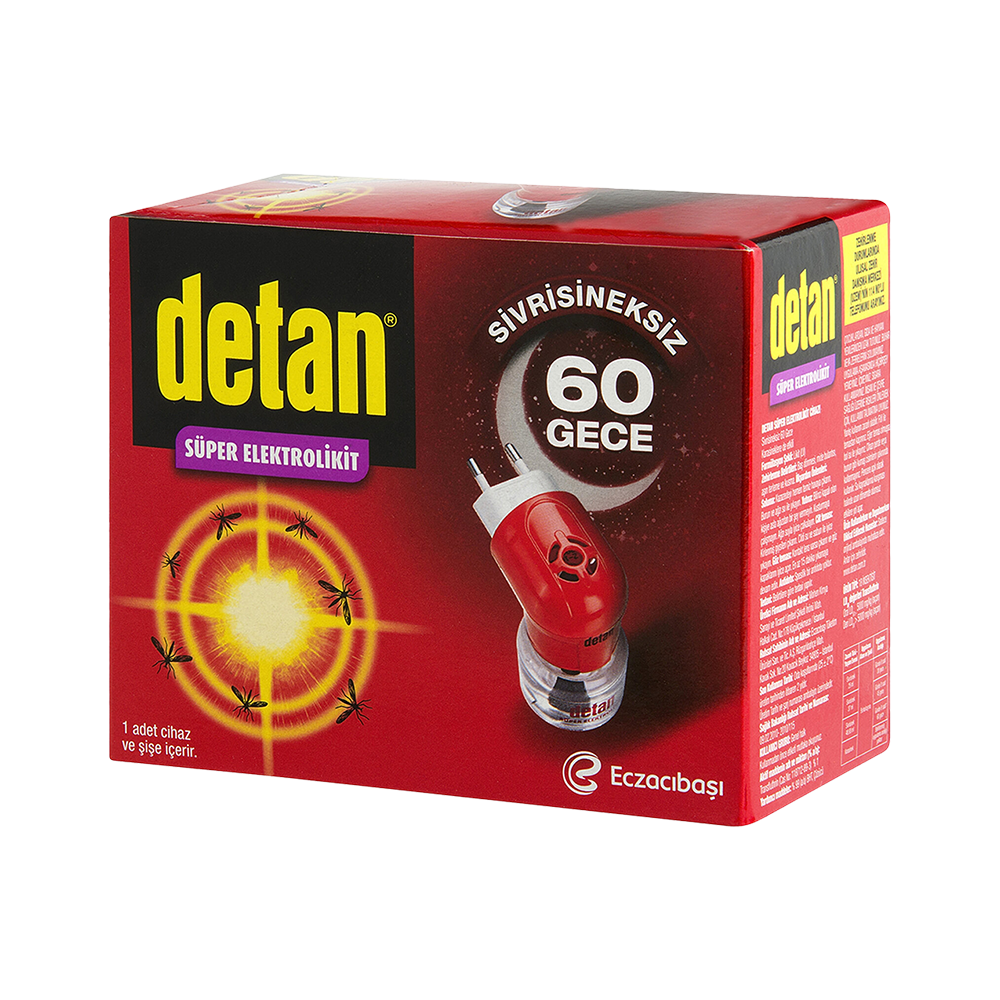 Detan Elektrolikit Cihazı + Yedek (60 Gece)