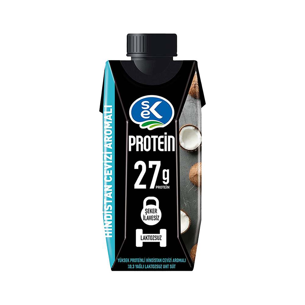 SEK Protein Hindistan Cevizi Aromalı Süt (330 ml)