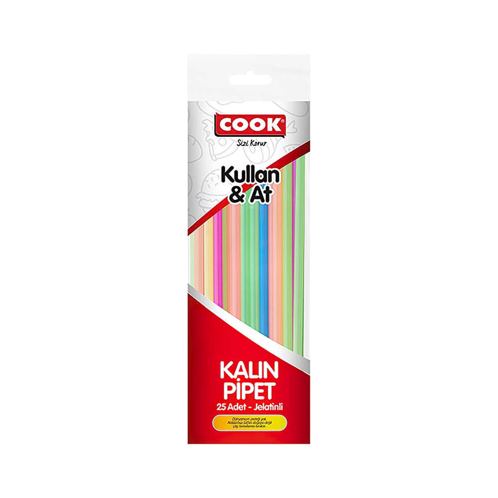 Cook Körüklü Jelatinli Pipet (25'li)