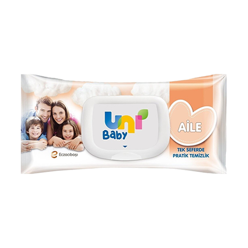 Uni Baby Aile Islak Mendil (52'li)