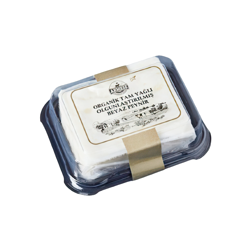 Akmeşe Organik Tam Yağlı Olgunlaştırılmış Beyaz Peynir (350 g)