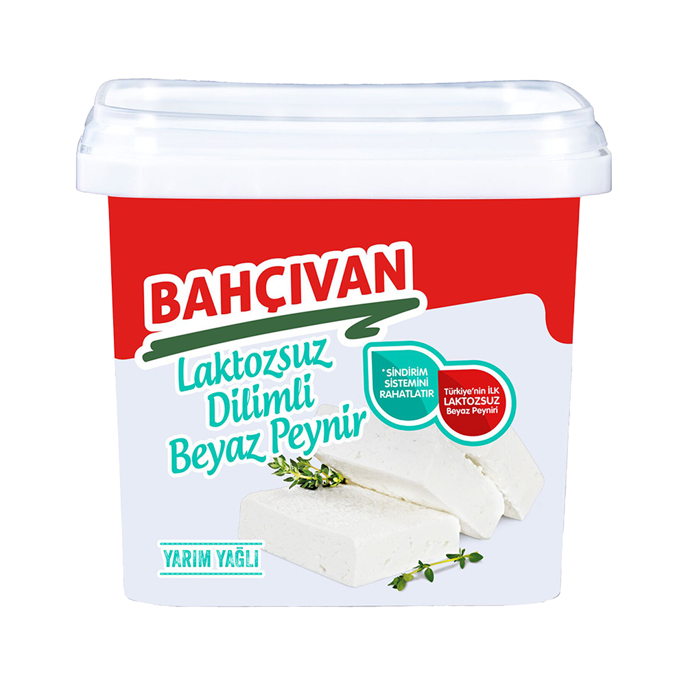 Bahçıvan Laktozsuz Dilimli Beyaz Peynir (420 g)