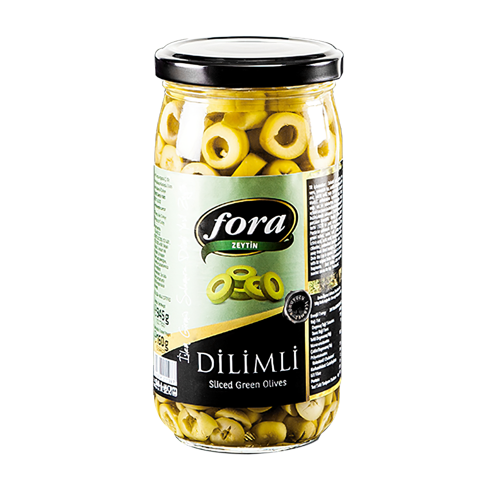 Fora Dilimli Yeşil Zeytin (160 g)