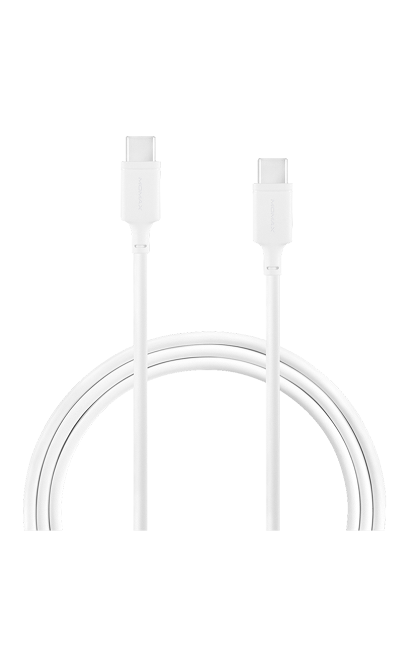 Momax Zero 100 W Usb-C to Usb-C Pd Kablo Beyaz DC21W (1 m)