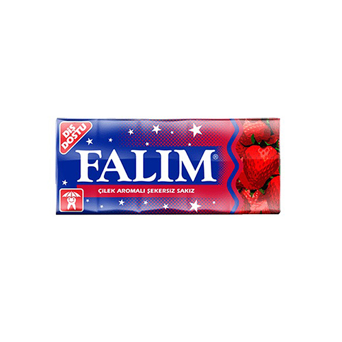 Falım Sakız Çilek Aromalı (7 g x 5)