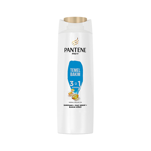 Pantene Pro-V 3'ü 1 Arada Temel Bakım Şampuanı (350 ml)