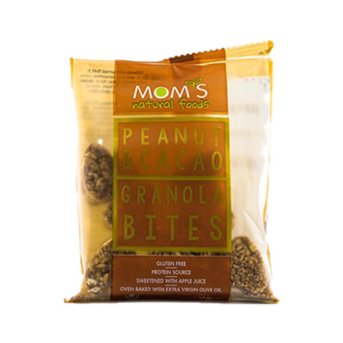 Mom's Glütensiz Yer Fıstığı Kakao Granola Bites (40 g)