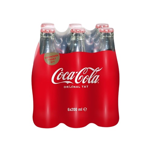 Coca-Cola Orijinal (6 x 200 ml)