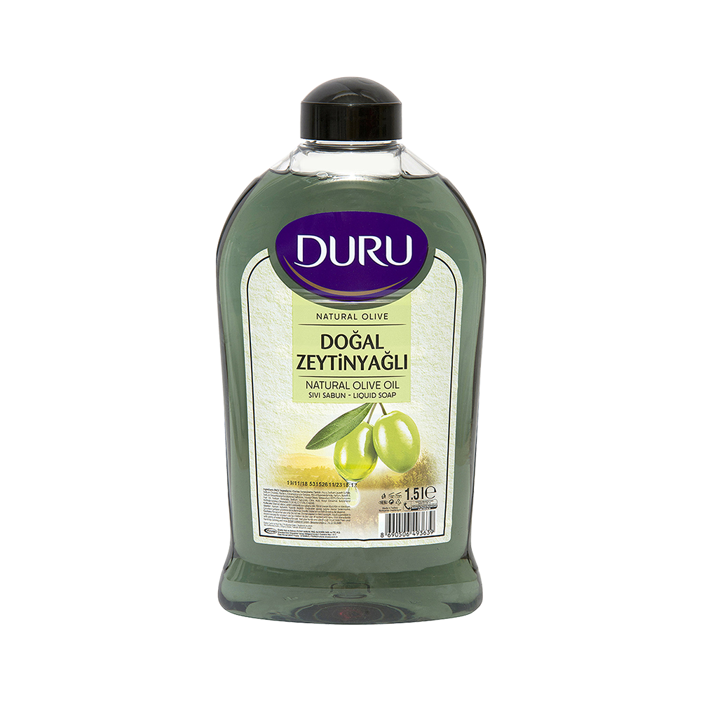 Duru Zeytinyağlı Doğal Sıvı Sabun (1,5 L)