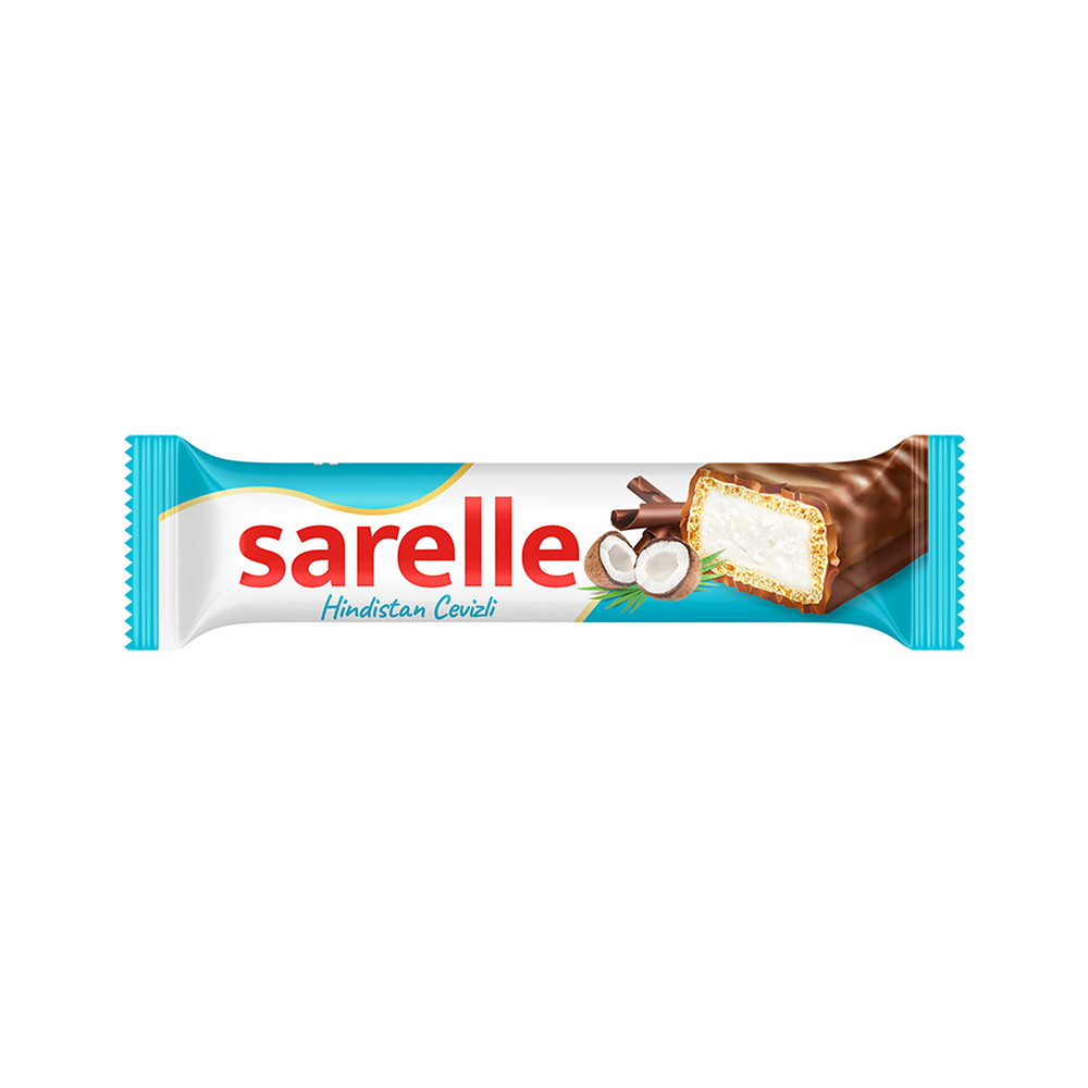 Sarelle Hindistan Cevizli Çikolatalı Gofret (33 g)