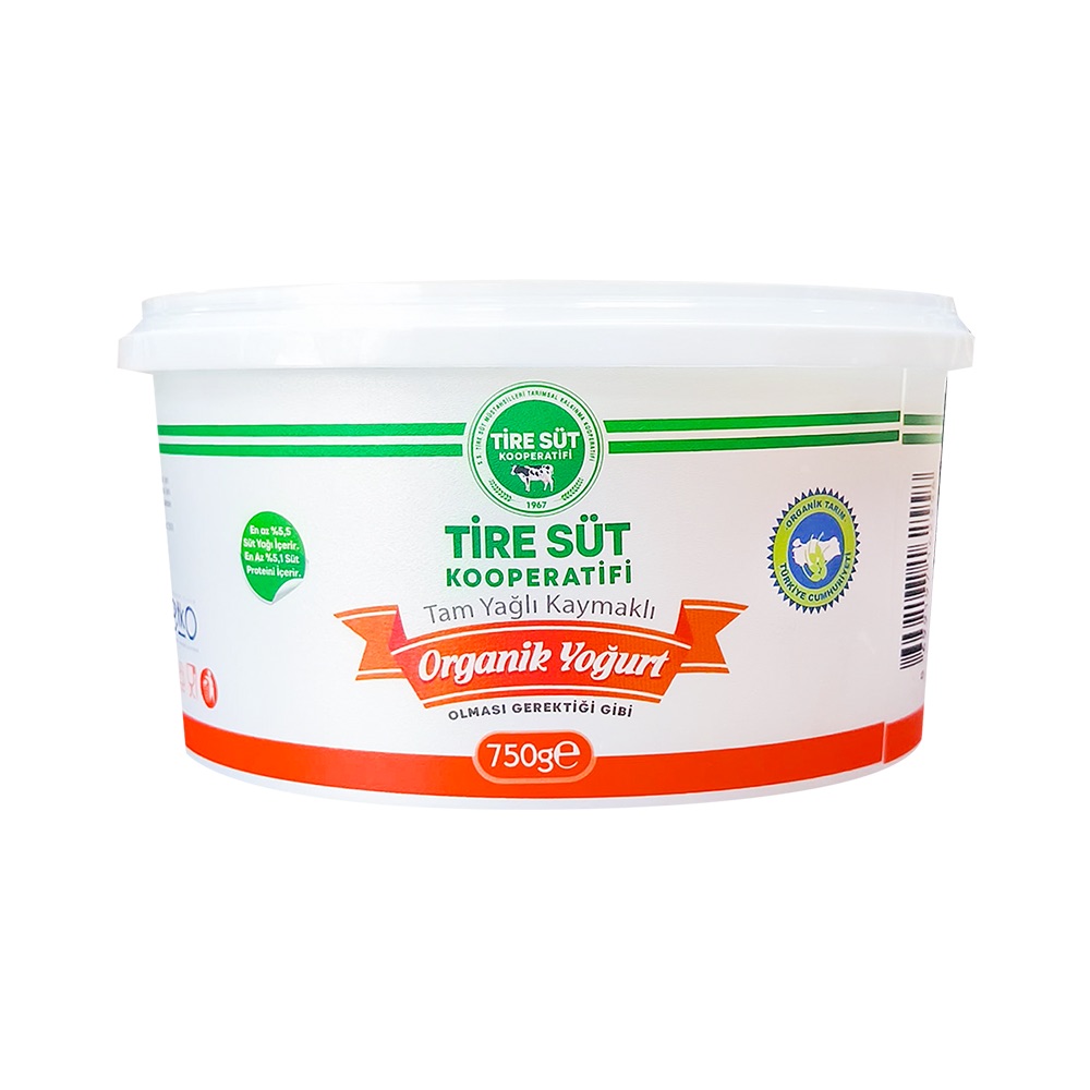 Tire Süt Kooperatifi Organik Yoğurt (750 g) ❌❌❌